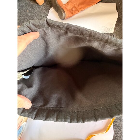 Eco-Friendly Interface Tote Bag W/ Black Straps & Textured Woven Design - Picture 2 of 7